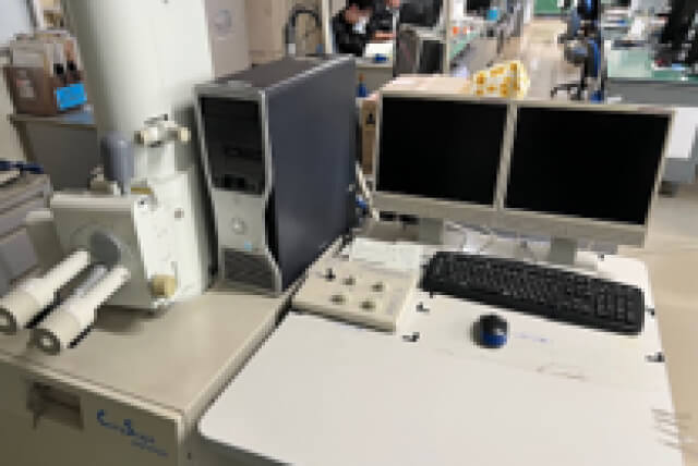 搭載走査型電子顕微鏡(SEM-EDS)